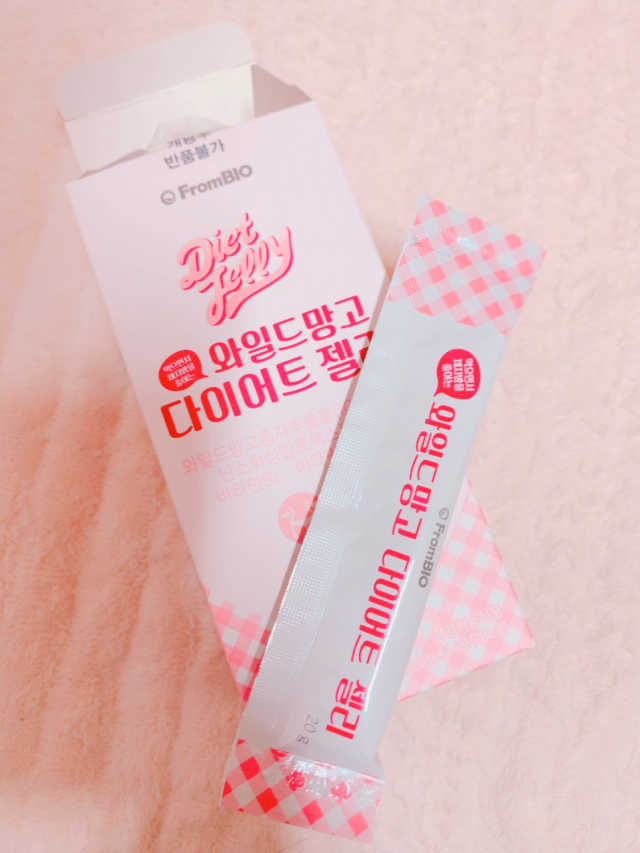 다이어트엔와일드망고 젤리 리뷰 사진