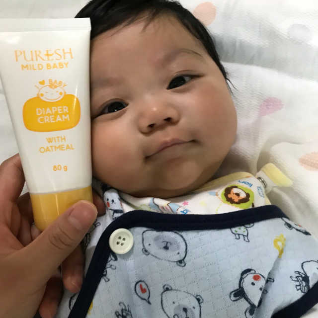 퓨레시 마일드 베이비 다이어퍼 크림 리뷰 사진