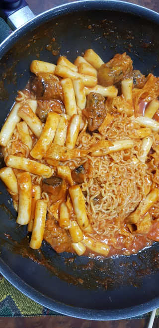 화곡미담 옛날 떡볶이 — 5점을 준 리뷰어가 2020년 2월 올린 사용 사진