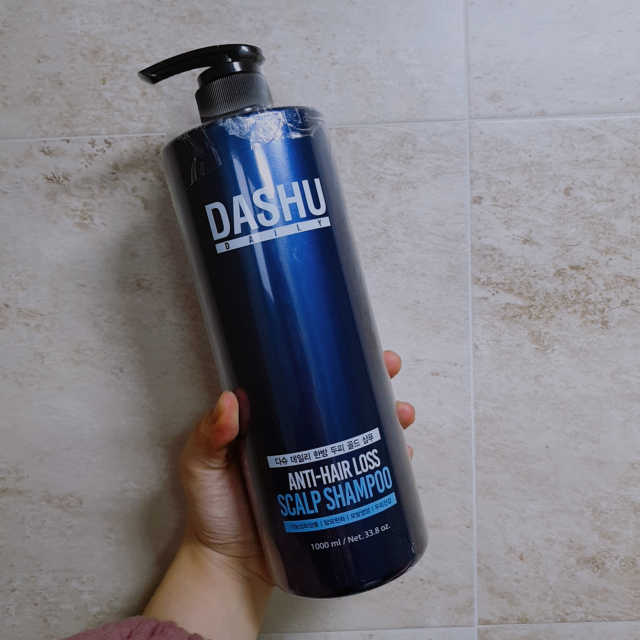 다슈 데일리 단백질 한방 두피 골드 샴푸 1000ml 리뷰 사진