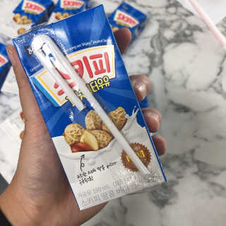 스키피피넛우유 스키피 피넛버터우유 — 5점을 준 리뷰어가 2019년 11월 올린 사용 사진