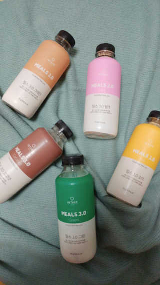 인테이크 밀스 3.0 Trial Kit(보틀형 5종) — 4.5점을 준 리뷰어가 2017년 4월 올린 사용 사진