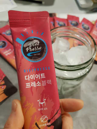 프리미엄 다이어트커피,  쓰리케어 다이어트프레소 — 5점을 준 리뷰어가 2019년 2월 올린 사용 사진