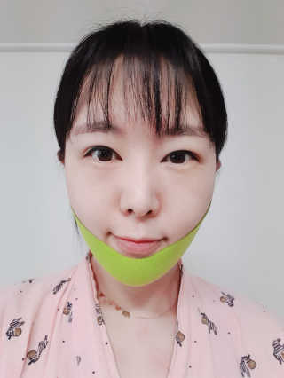 스케덤 시카 리프팅밴드 — 5점을 준 리뷰어가 2019년 5월 올린 사용 사진