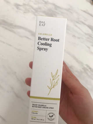 달리프 클로렐라 베러 루트 쿨링 스프레이 100ml — 4.5점을 준 리뷰어가 2019년 7월 올린 사용 사진
