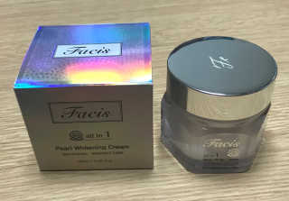 파시스 올인원 진주 화이트닝 크림 100ml — 5점을 준 리뷰어가 2019년 3월 올린 사용 사진