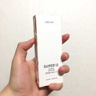 쥴라이Jullai 슈퍼 12 바운스 선 플루이드 SPF50+ PA++++ — 5점을 준 리뷰어가 2019년 7월 올린 사용 사진