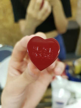 [블랙루즈] 컬러 락 하트 틴트 1+1 — 4점을 준 리뷰어가 2019년 8월 올린 사용 사진