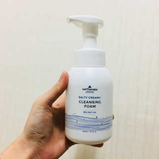 솔테라피 솔티 크리미 클렌징폼 300ml — 4.5점을 준 리뷰어가 2019년 4월 올린 사용 사진