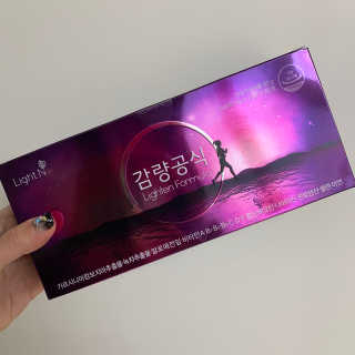 [감량공식] 다이어트 건강기능식품 — 5점을 준 리뷰어가 2019년 12월 올린 사용 사진