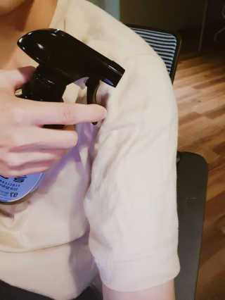 더블유드레스룸 페브클린 500ml — 5점을 준 리뷰어가 2018년 8월 올린 사용 사진