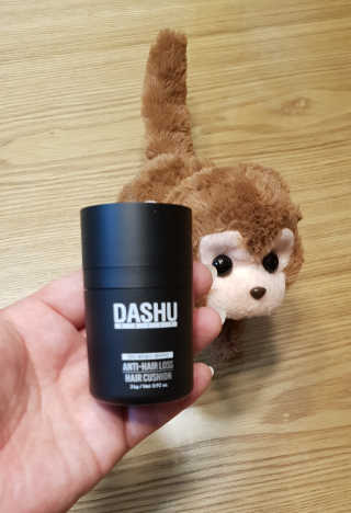 다슈코리아 다슈 데일리 안티 헤어로스 헤어쿠션 26g — 5점을 준 리뷰어가 2018년 9월 올린 사용 사진