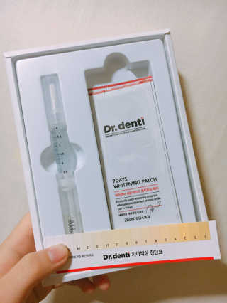 Dr.denti 닥터덴티 치아미백 7days 화이트닝 프로그램 — 3점을 준 리뷰어가 2016년 10월 올린 사용 사진