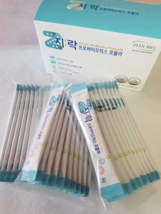 지노바 지락프로바이오틱스포뮬라 — 5점을 준 리뷰어가 2019년 10월 올린 사용 사진