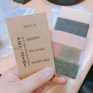 마마스케어 달맞이꽃 아기비누_민감하고 여린 피부 케어 — 4.67점을 준 리뷰어가 2017년 12월 올린 사용 사진