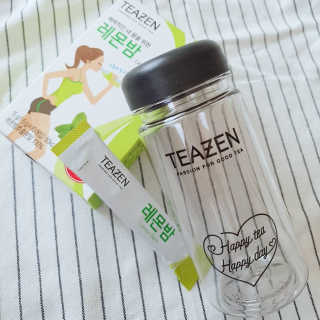 티젠 레몬밤 + 마이보틀 — 5점을 준 리뷰어가 2018년 7월 올린 사용 사진