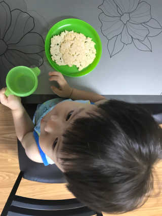 Rice University RU 생생현미 누룽지칩 — 5점을 준 리뷰어가 2018년 8월 올린 사용 사진