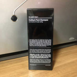 the naked object [탈모볼륨샴푸] 디블랙 팩 샴푸 — 5점을 준 리뷰어가 2019년 12월 올린 사용 사진