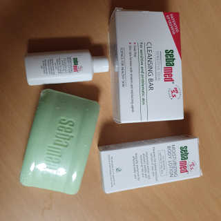 세바메드 클래식 클렌징 바[비누] + 바디로션 15ml — 5점을 준 리뷰어가 2019년 9월 올린 사용 사진