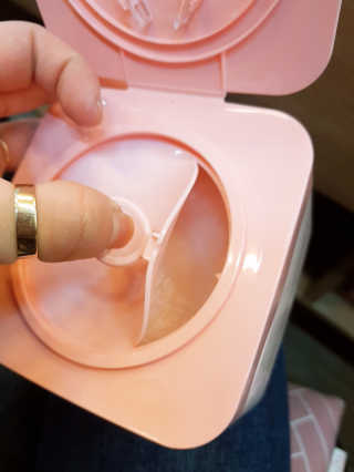 메이베나 1일 1팩 뽑아쓰는 마스크팩 — 5점을 준 리뷰어가 2019년 2월 올린 사용 사진