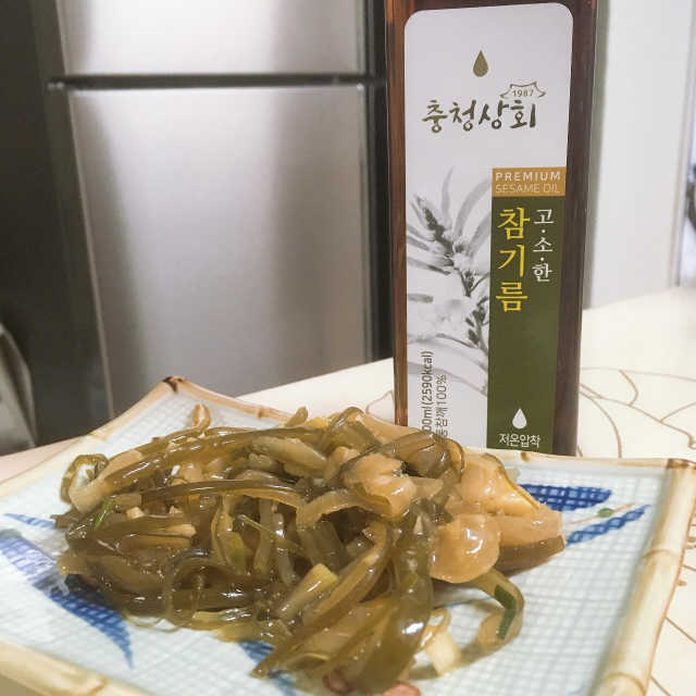 충청상회 고소한 참기름 리뷰 사진