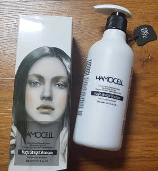 HAMOCELL 헤머셀 매직 스트레이트 샴푸 — 3점을 준 리뷰어가 2019년 4월 올린 사용 사진