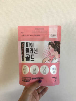 조이뉴트라 피쉬콜라겐골드 — 4.33점을 준 리뷰어가 2018년 9월 올린 사용 사진