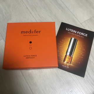 메디페르루테인앰플 3종 — 5점을 준 리뷰어가 2019년 9월 올린 사용 사진