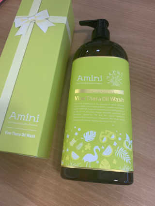 아미니 비노테라 오일워시 400ml 대용량 — 5점을 준 리뷰어가 2019년 7월 올린 사용 사진