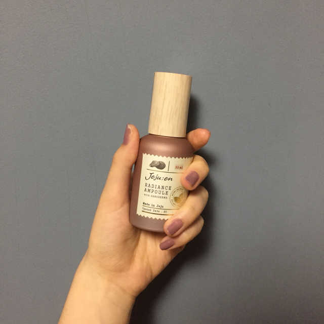제주엔 맑은 빛 영지 앰플 리뷰 사진