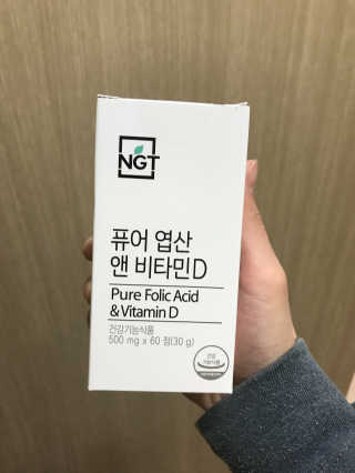 네츄럴굿띵스 퓨어 락토 철분 60일분 — 3.67점을 준 리뷰어가 2018년 1월 올린 사용 사진