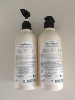 (주)에네스티 내추럴 촉촉  오트밀 바디워시 500ml — 5점을 준 리뷰어가 2020년 3월 올린 사용 사진