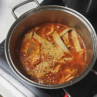 화곡미담 옛날 떡볶이 — 4.5점을 준 리뷰어가 2020년 3월 올린 사용 사진