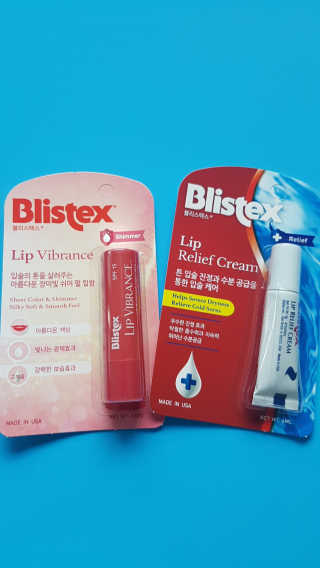 블리스텍스 립 릴리프 크림 립밤, 립 바이브런스 립밤 — 3.33점을 준 리뷰어가 2018년 11월 올린 사용 사진