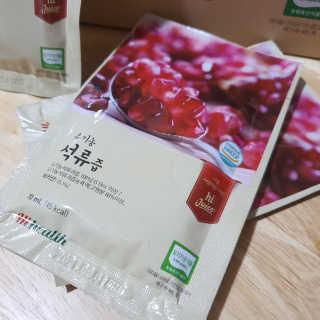 [하이헬스] 정말 진하고 맛있는 유기농 석류즙 30포 — 5점을 준 리뷰어가 2019년 11월 올린 사용 사진
