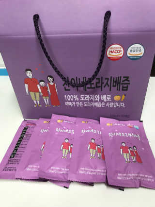 찬이네과수원 찬이네_도라지배즙 1BOX 50개입 — 4.67점을 준 리뷰어가 2018년 4월 올린 사용 사진