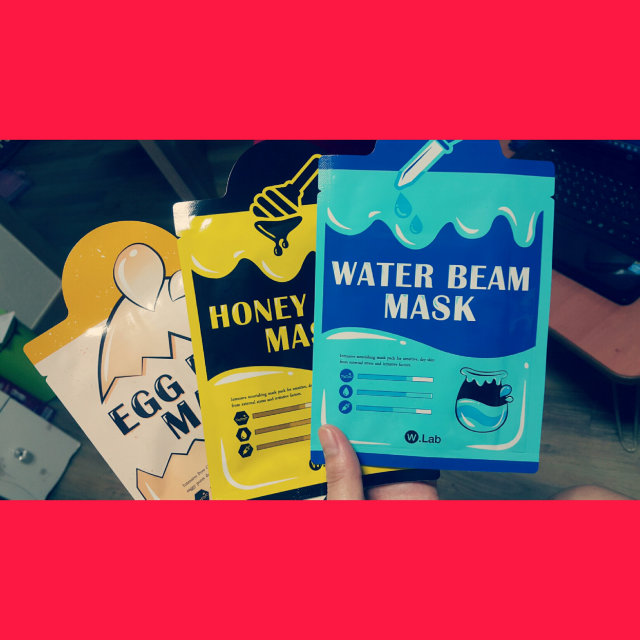 물광 마스크팩, 꿀광 마스크팩, 계란 마스크팩 리뷰 사진