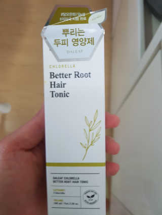 달리프 클로렐라 베러 루트 헤어토닉 100ml — 5점을 준 리뷰어가 2019년 8월 올린 사용 사진