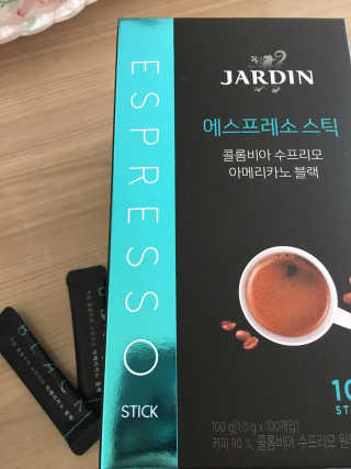 (주)쟈뎅 쟈뎅 에스프레소 스틱 아메리카노 블랙 — 5점을 준 리뷰어가 2018년 10월 올린 사용 사진
