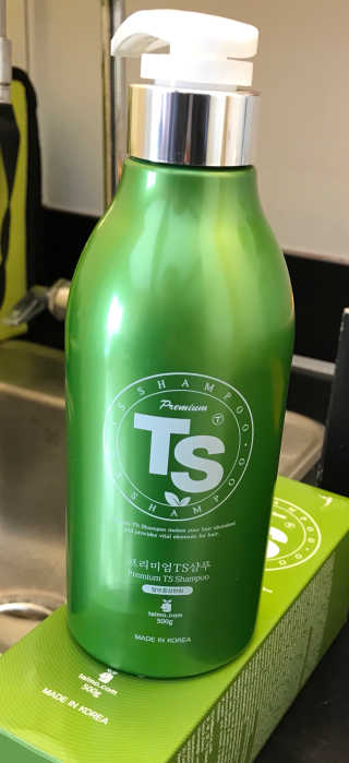 프리미엄 TS 샴푸 — 5점을 준 리뷰어가 2019년 2월 올린 사용 사진