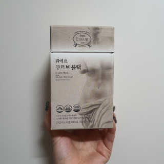 [하우투잇] 뤼에르 쿠르브 블랙 10ml x 30포 총 300ml — 4점을 준 리뷰어가 2020년 2월 올린 사용 사진