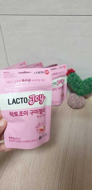 락토조이 구미젤리 복숭아맛 — 4.5점을 준 리뷰어가 2019년 8월 올린 사용 사진