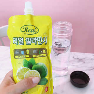 장수농가 리얼깔라만시 — 5점을 준 리뷰어가 2018년 6월 올린 사용 사진