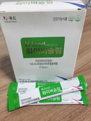 두루원 똥기사의 Kfood 화이버슬림 — 1.67점을 준 리뷰어가 2018년 8월 올린 사용 사진