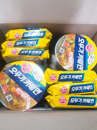 오뚜기카레면 2차 모집 — 5점을 준 리뷰어가 2019년 2월 올린 사용 사진