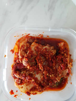 땡땡쿡 더 맛있게 매운 더 실비김치 1.2kg — 5점을 준 리뷰어가 2019년 7월 올린 사용 사진