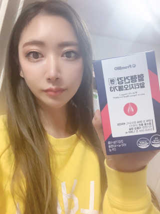 프롬바이오 혈액순환과 눈 건강을 동시에 혈행건강엔알티지오메3 — 5점을 준 리뷰어가 2019년 12월 올린 사용 사진