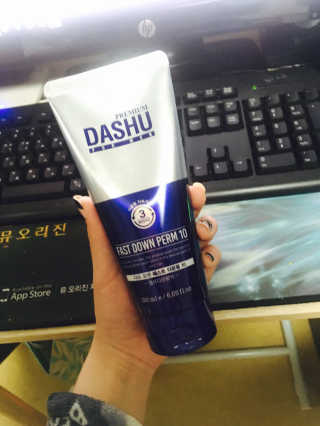다슈코리아 다슈 패스트 다운펌 180ml — 5점을 준 리뷰어가 2017년 3월 올린 사용 사진