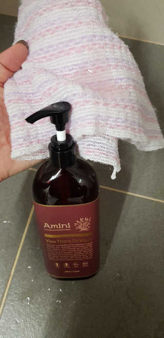 아미니 비노테라 오일워시 400ml 대용량 — 4점을 준 리뷰어가 2020년 2월 올린 사용 사진
