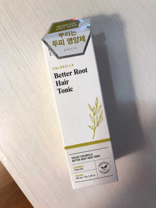 달리프 클로렐라 베러 루트 헤어토닉 100ml — 5점을 준 리뷰어가 2020년 1월 올린 사용 사진